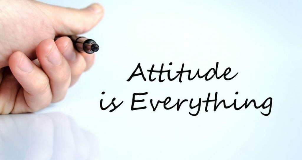 keep a positive attitude